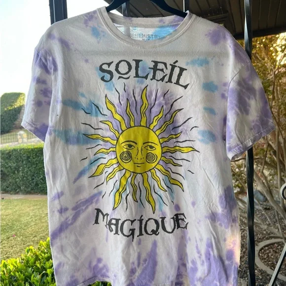 Chemistry Tops Soleil Magique Tiedye Sun Tshirt Poshmark